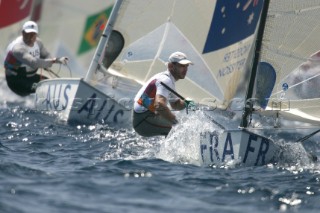 Athens 14 08 2004. Olympic Games 2004  . FINN. GUILLAUME FLORENT (FRA).