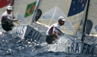 Athens 14 08 2004. Olympic Games 2004  . FINN. GUILLAUME FLORENT (FRA).