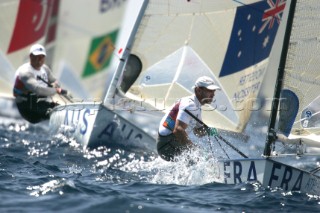 Athens 14 08 2004. Olympic Games 2004  . FINN. GUILLAUME FLORENT (FRA).