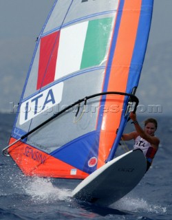 Athens 15 08 2004. Olympic Games 2004  . Mistral F. ALESSANDRA SENSINI (ITA).