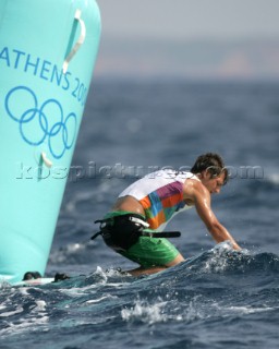 Athens 15 08 2004. Olympic Games 2004  . Mistral M. TONI WILHELM (GER).