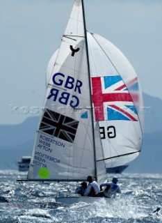 Shirley Robertson/Sarah Webb/Sarah Ayton - Yngling Class - 16/8/04 Olympic Games 2004