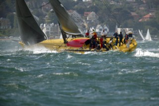 Volvo 60 during Cowes Week 2004