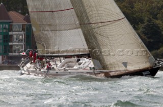 Swan 68 Chippewa during Cowes Week 2004