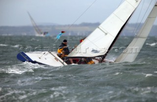 Daring during Cowes Week 2004