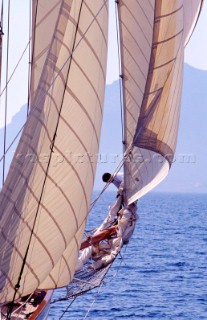 Moonbeam in navigazioneMoonbeam in navigation. Ph.Carlo Borlenghi /