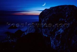 Mare di notteSea in the night. Ph.E. Ricciardi /