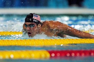 Athens 200419th August 2004Swimming Michael Phelps (USA)