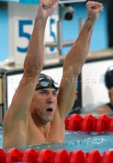 Athens 200421st August 2004Swimming Michael Phelps (USA)