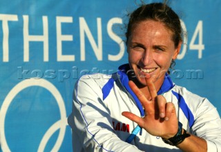 Athens 23 08 2004. Olympic Games 2004  . Mistral F. ALESSANDRA SENSINI (ITA)