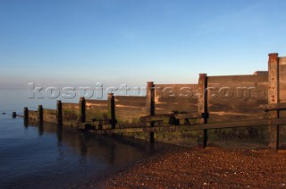 Breakwater Whitstable Beach Kent