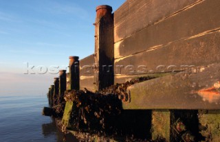 Breakwater Whitstable Beach Kent