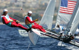 Athens 28 08 2004. Olympic Games 2004  . Tornado. HAGARA-STEINACHER (AUT). Gold Medal.