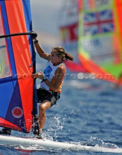 Athens 2004Mistral F 25/08/2004Alessandra Sensini vince la medaglia di bronzoPhoto.Carlo Borlenghi/