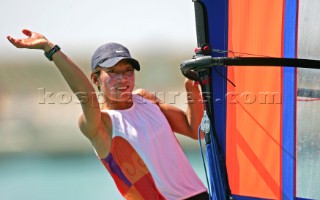 Athens 2004Mistral F 25/08/2004Jian YIN (Chn) vince la medaglia dargentoPhoto.Carlo Borlenghi/