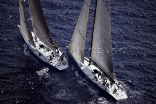 Rolex Maxi World Championship 2004 in Porto Cervo Sardinia. Alfa Romeo.