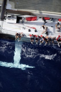 Rolex Maxi World Championship 2004 in Porto Cervo Sardinia. Genuine Risk.