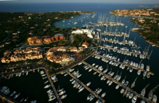 Porto Cervo harbour, marina and port