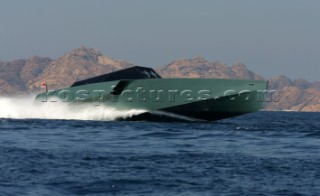 Luca Bassani, founder and owner of Wally Yachts, onboard his new WallyPower superyacht.