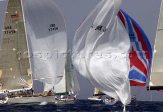 Porto Cervo - 14 09 2004. Swan ROLEX Cup. First day race. Swan 45 .  ROLEX/