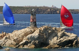 Porto Cervo - 15 09 2004Swan ROLEX CupRaceFlying Dragon and Paradis