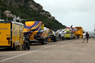 Powerboat P1 World Championship 2004 - Grand Prix of Poltu Quatu in Sardinia, Italy.