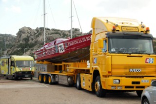 Powerboat P1 World Championship 2004 - Grand Prix of Poltu Quatu in Sardinia, Italy.