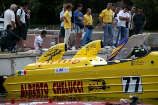 Powerboat P1 World Championship 2004 - Grand Prix of Poltu Quatu in Sardinia, Italy.