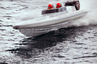 Powerboat P1 World Championship 2004 - Grand Prix of Poltu Quatu in Sardinia, Italy.