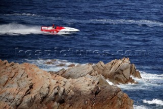 Powerboat P1 World Championship 2004 - Grand Prix of Poltu Quatu in Sardinia, Italy.