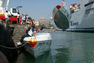 The final round of the Powerboat P1 World Championship 2004  - The Grand Prix of Catania, Sicily.