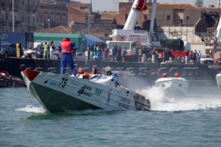 The final round of the Powerboat P1 World Championship 2004  - The Grand Prix of Catania, Sicily.