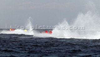 The final round of the Powerboat P1 World Championship 2004  - The Grand Prix of Catania, Sicily.