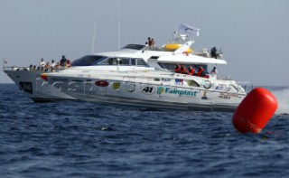 The final round of the Powerboat P1 World Championship 2004  - The Grand Prix of Catania, Sicily.