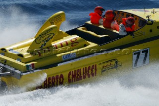 The final round of the Powerboat P1 World Championship 2004  - The Grand Prix of Catania, Sicily.