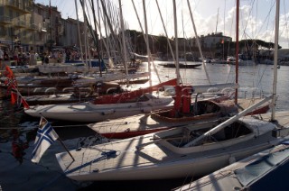 Saint Tropez (FRA) . Sunday 10th to Saturday 16th October 2004. Dragon 75th Anniversary Regatta. Dock