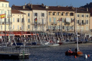 Saint Tropez (FRA) . Sunday 10th to Saturday 16th October 2004. Dragon 75th Anniversary Regatta. Dock