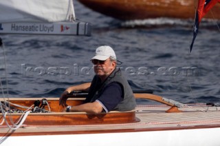 Saint Tropez (FRA) . Sunday 10th to Saturday 16th October 2004. Dragon 75th Anniversary Regatta. King Costantine (Grecia)