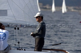 Saint Tropez (FRA) . Sunday 10th to Saturday 16th October 2004. Dragon 75th Anniversary Regatta. Russell Coutts