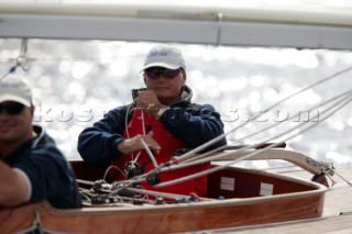 Dragon 75th Anniversary Regatta 2004 - St Tropez. Jacques Rogge.