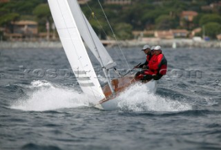 Dragon 75th Anniversary Regatta 2004 - St Tropez. Jacques Rogge.