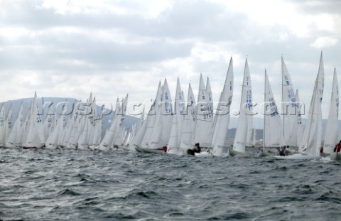 75th Dragon Anniversary Regatta 2004 in St Tropez was attended by 270 keelboats Dragons competed fro