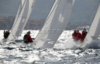 75th Dragon Anniversary Regatta 2004 in St Tropez was attended by 270 keelboats. Dragons competed from all over Europe.