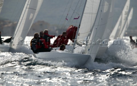 75th Dragon Anniversary Regatta 2004 in St Tropez was attended by 270 keelboats Dragons competed fro