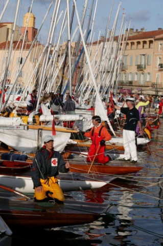 75th Dragon Anniversary Regatta 2004 in St Tropez was attended by 270 keelboats Dragons competed fro