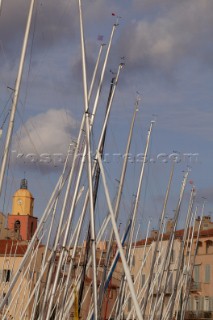 75th Anniversary Regatta of the Dragon Class 2004 - dockside St Tropez.