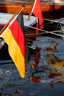 75th Anniversary Regatta of the Dragon Class 2004 - dockside St Tropez.