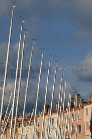 75th Dragon Anniversary Regatta 2004 in St Tropez was attended by 270 keelboats Dragons competed fro