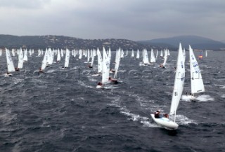 75th Dragon Anniversary Regatta 2004 in St Tropez was attended by 270 keelboats. Dragons competed from all over Europe.