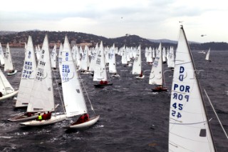 75th Dragon Anniversary Regatta 2004 in St Tropez was attended by 270 keelboats. Dragons competed from all over Europe.